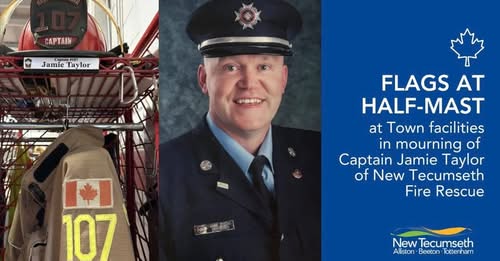 Jamie Taylor New Tecumseth, ON Obituary, Death