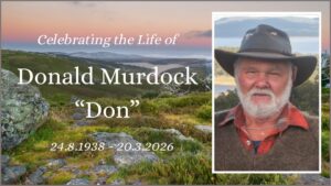 Murdock Donald "Don Minlaton, Australia-Death, Obituary